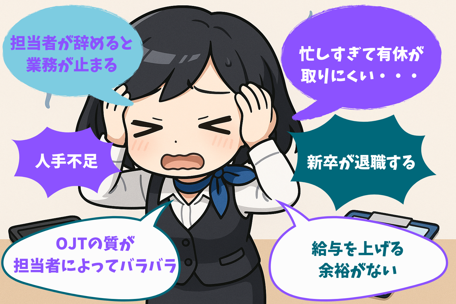 お困りの例たち